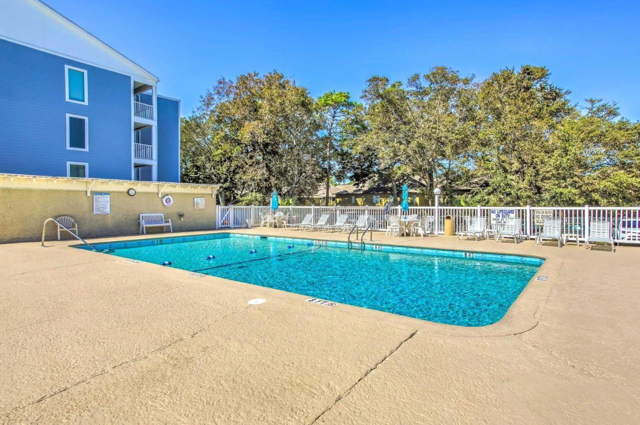 Myrtle Beach Condo With Balcony Walk To Beach! Екстер'єр фото